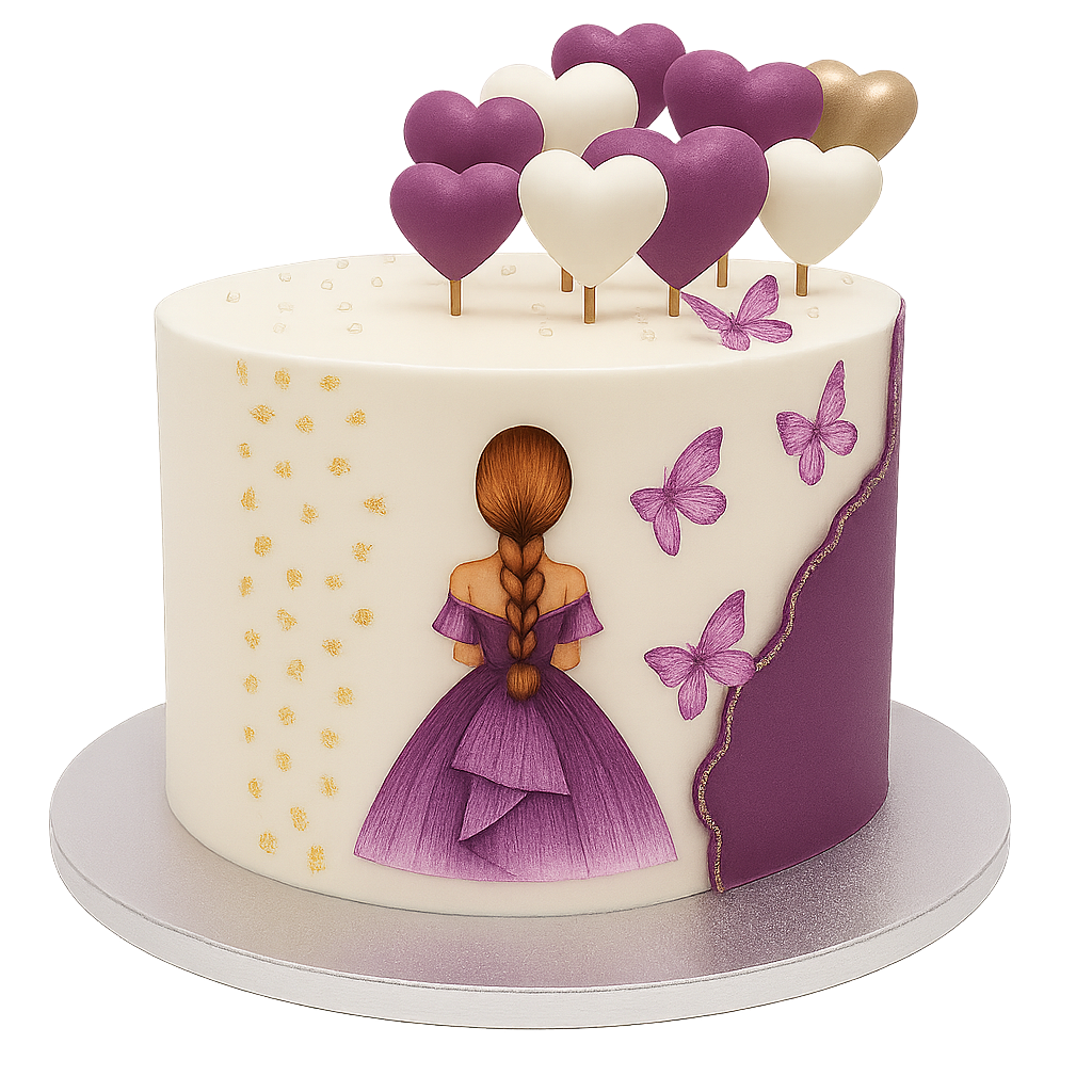 Butterfly Dreams Birthday Cake