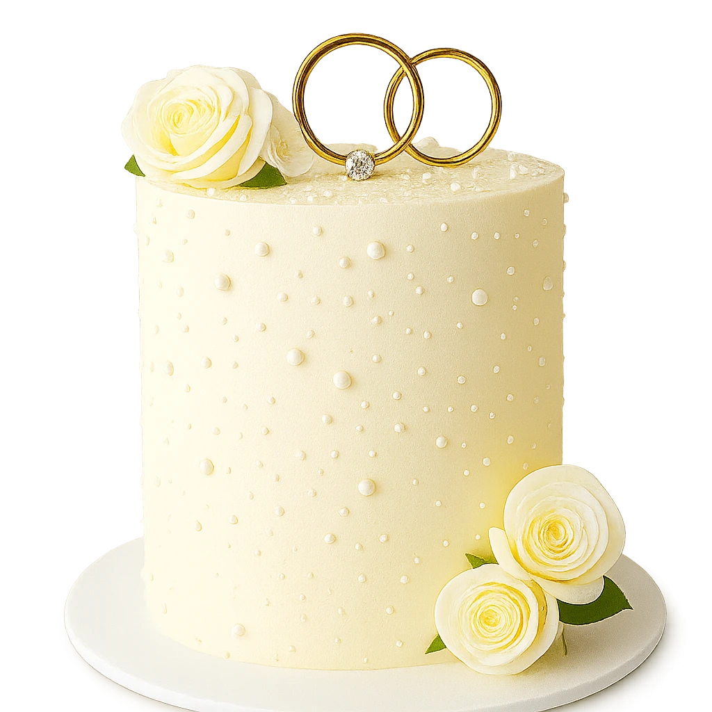 White Pearl Cake