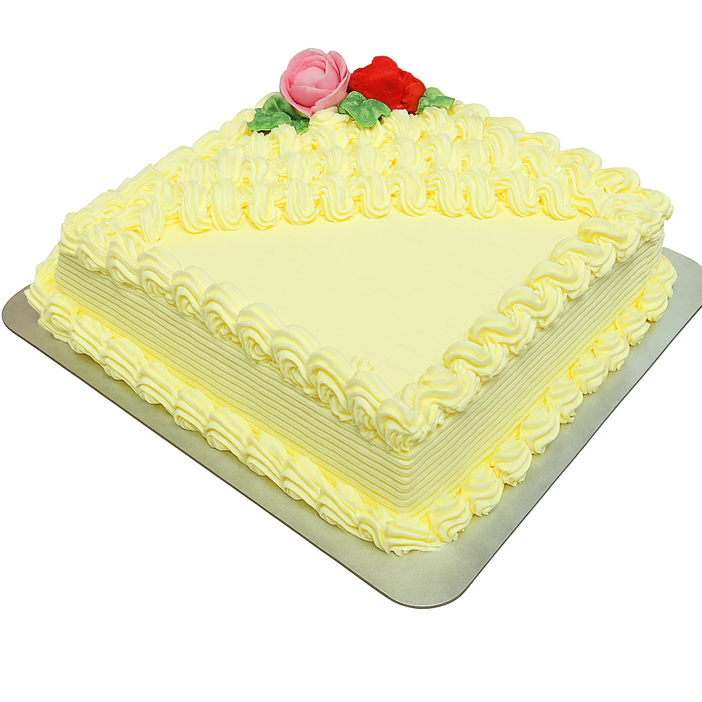Classic Vanilla Celebration Cake