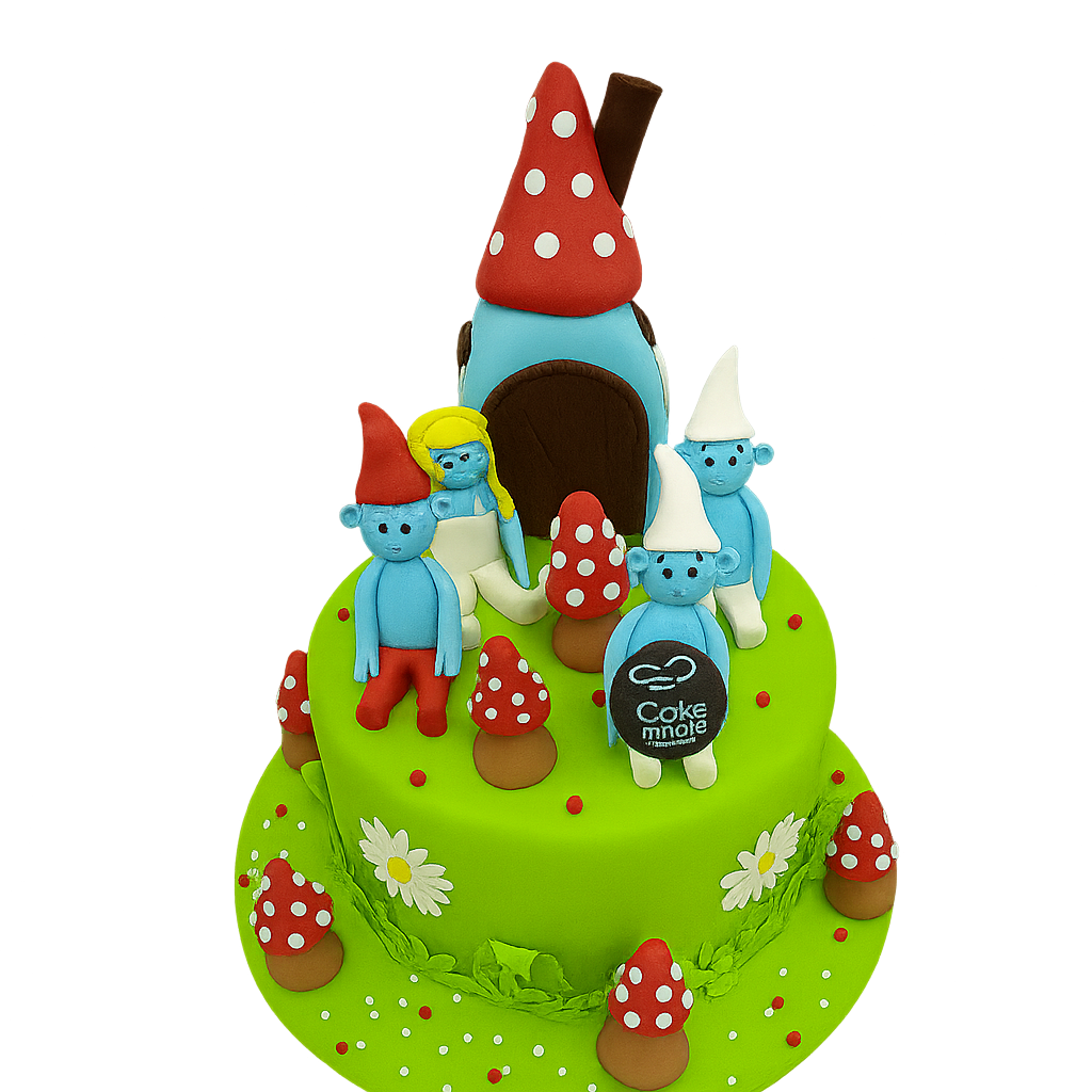Smurfs Adventure Birthday Cake